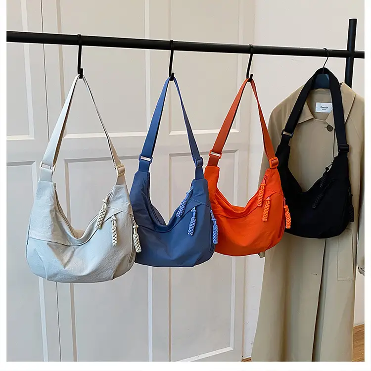 Orange Nylon Shoulder Bag for Women 2025 — feature 8