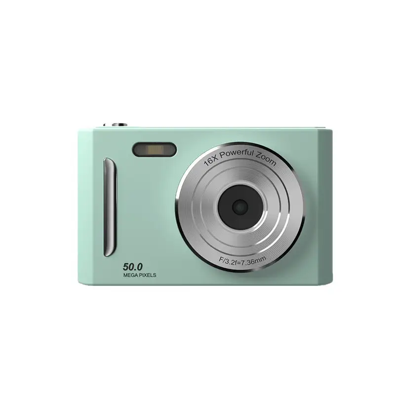 Student Camera Ccd Campus Digital Camera High-Definition Front and Rear Dual Cameras Retro Card Travel Photo and Video Camera