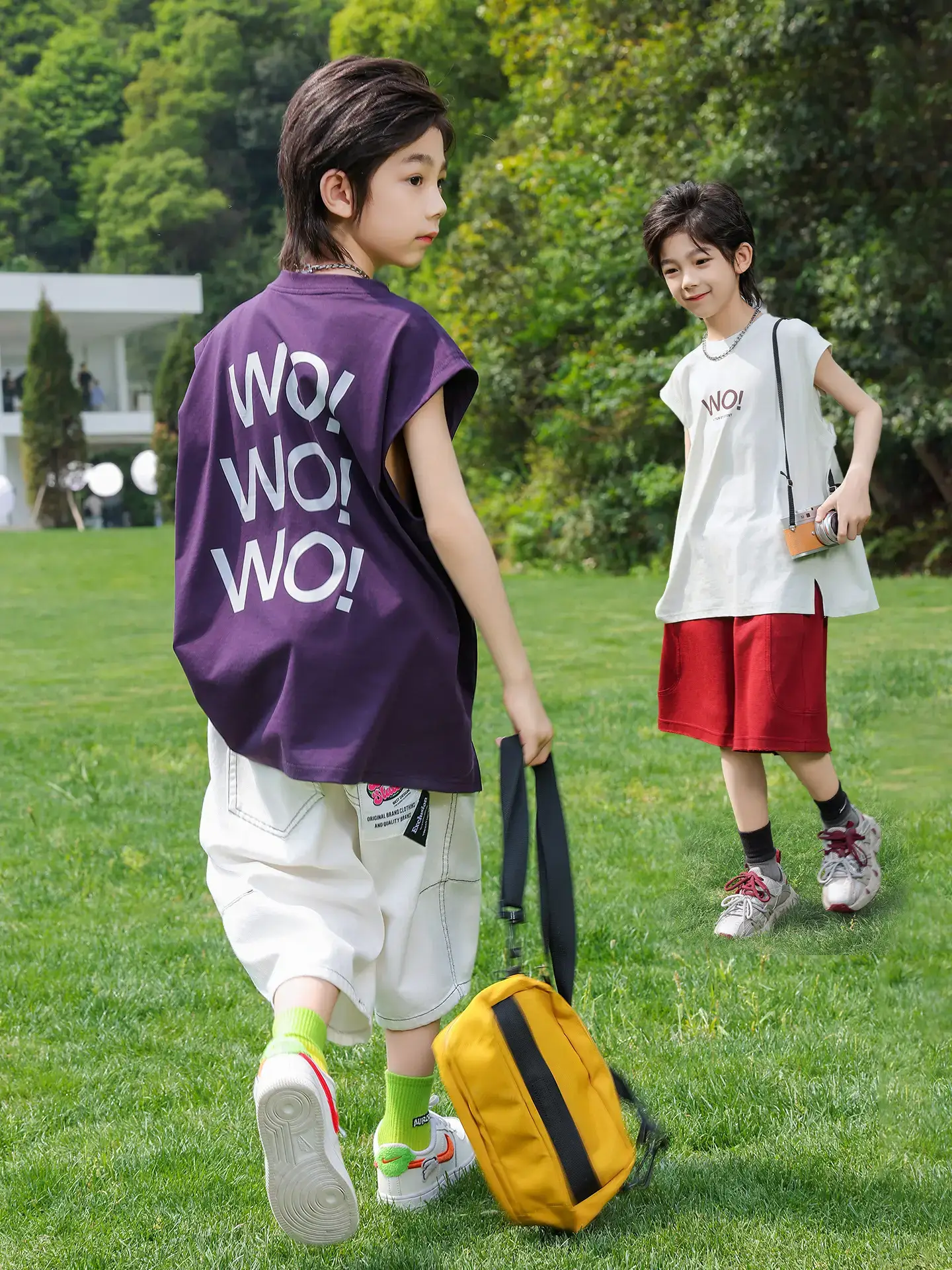 Panda Yuanyuan 2025 Cotton Vests for Boys Summer - Image 9
