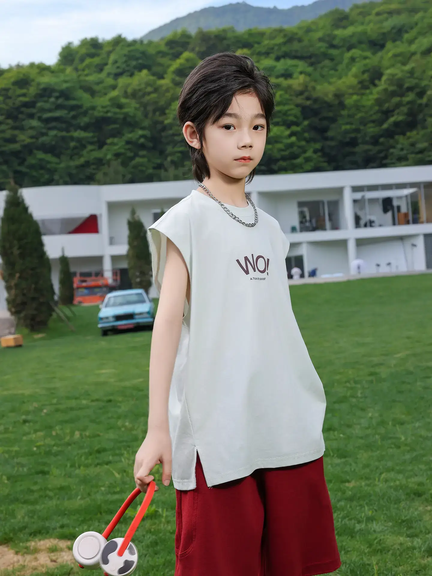 Panda Yuanyuan 2025 Cotton Vests for Boys Summer - Image 12