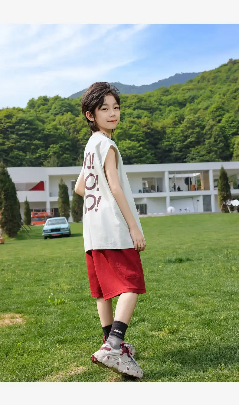 Panda Yuanyuan 2025 Cotton Vests for Boys Summer — feature 28