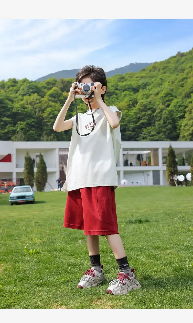 Panda Yuanyuan 2025 Cotton Vests for Boys Summer — feature 29