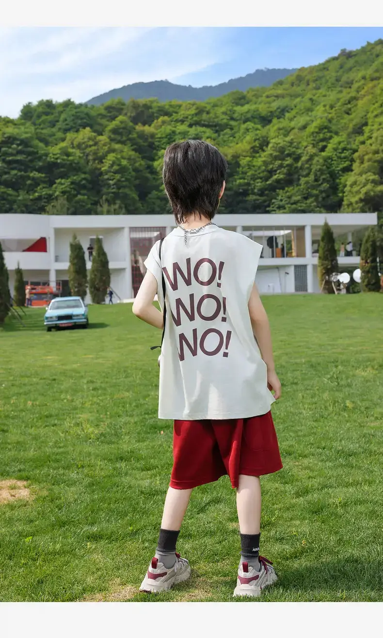 Panda Yuanyuan 2025 Cotton Vests for Boys Summer — feature 30