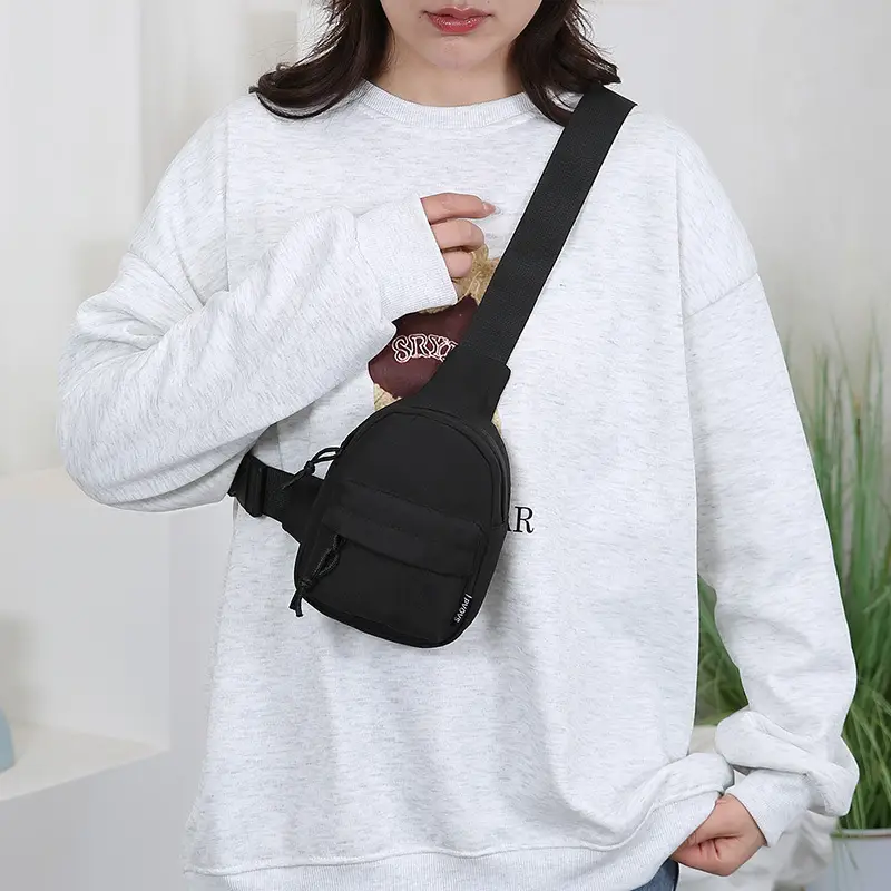 Women's Trendy Mobile Phone Chest Bag Lightweight Nylon - Image 5