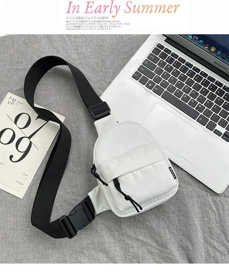 Women's Trendy Mobile Phone Chest Bag Lightweight Nylon — feature 28