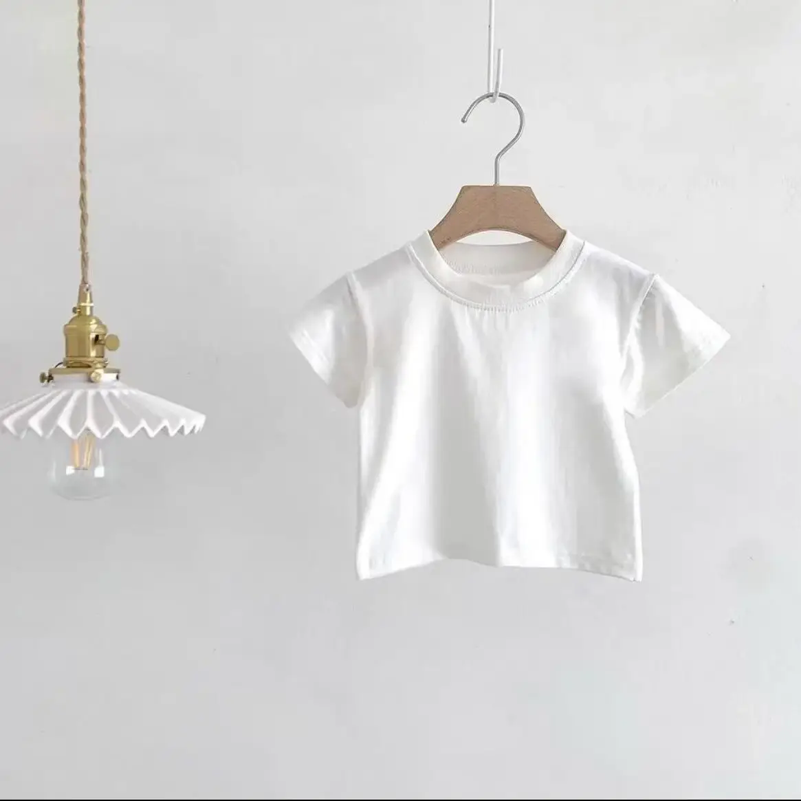 Pure Cotton Kids T-Shirt Grey Printed Half Sleeve