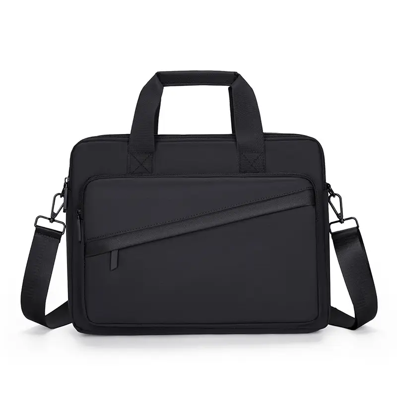 Business Laptop Bag Black 2025 Large Capacity Shoulder Crossbody - Image 8