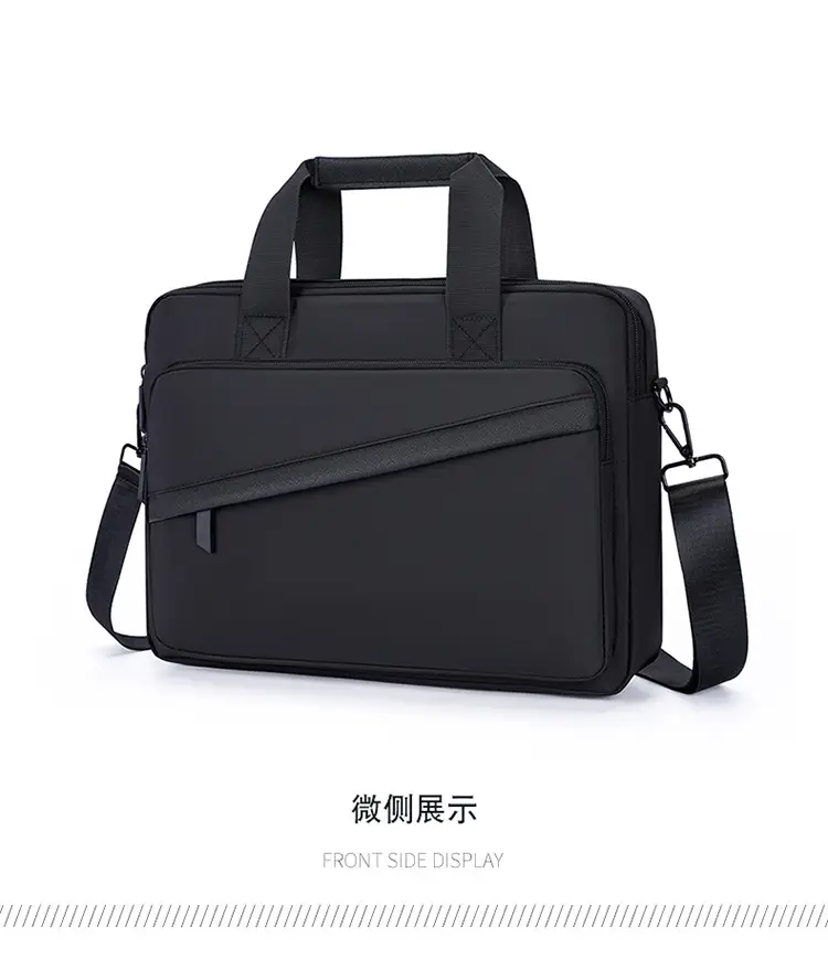 Business Laptop Bag Black 2025 Large Capacity Shoulder Crossbody — feature 23