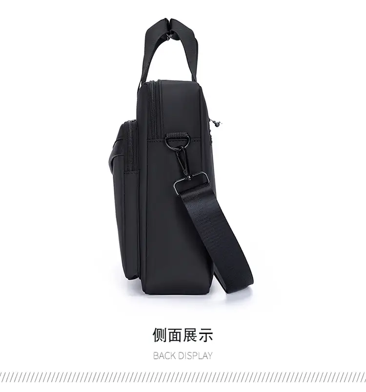 Business Laptop Bag Black 2025 Large Capacity Shoulder Crossbody — feature 24