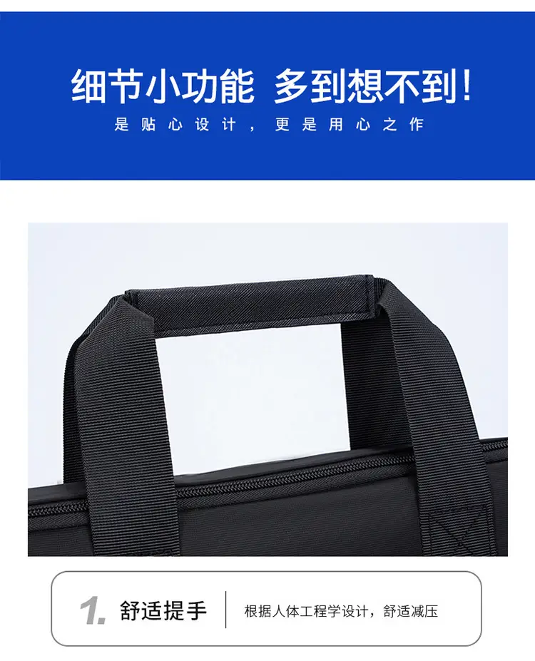 Business Laptop Bag Black 2025 Large Capacity Shoulder Crossbody — feature 27