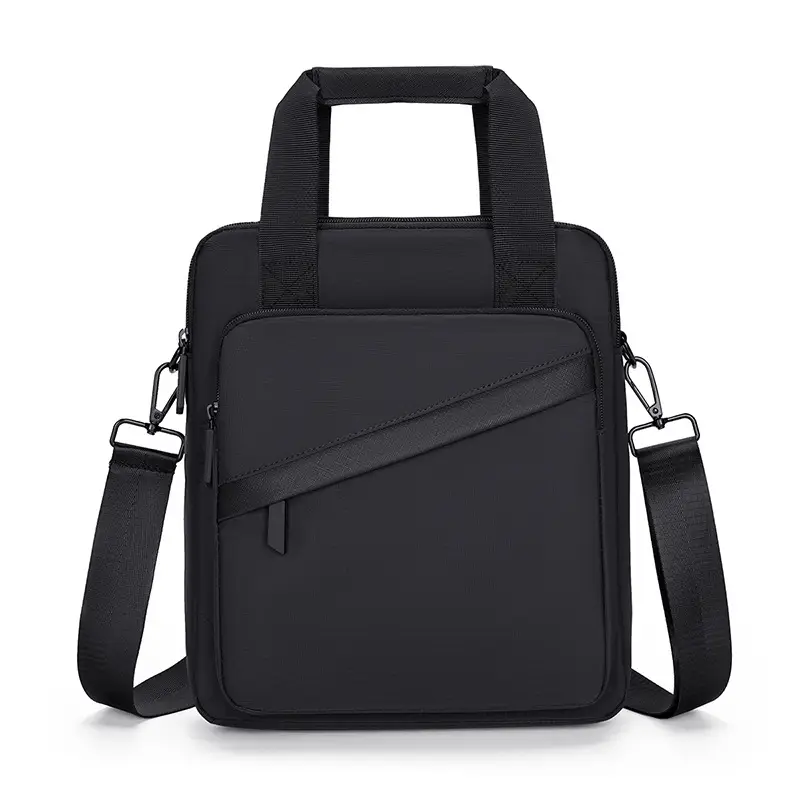 Business Laptop Bag Black 2025 Large Capacity Shoulder Crossbody - Image 2