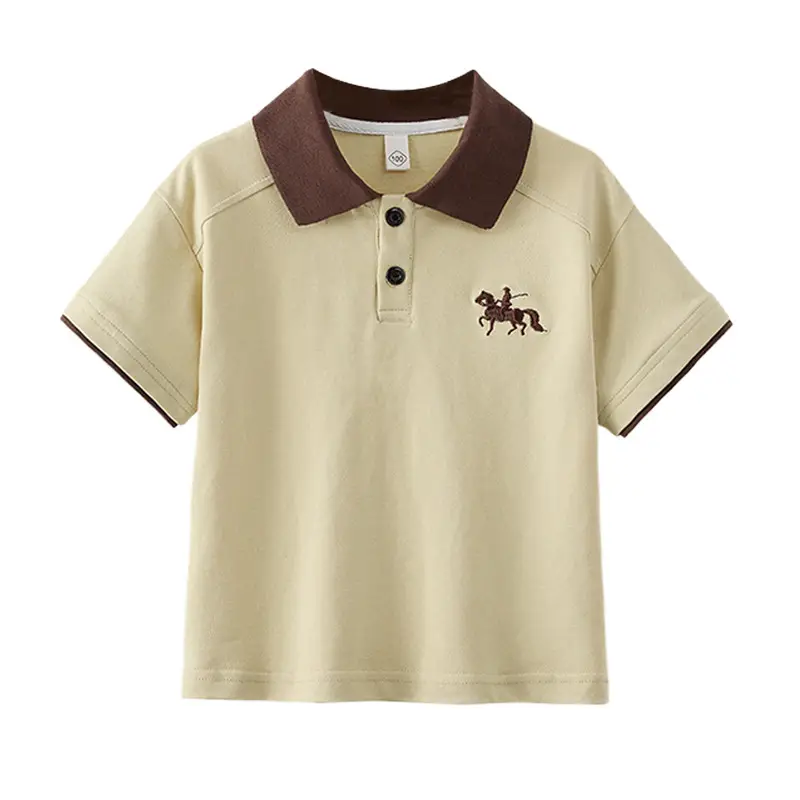 Children's Cotton Polo T-Shirt Medium to XL 2025 - Image 6