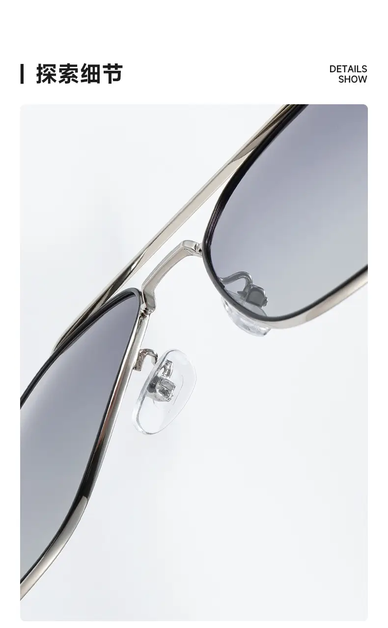 Men's Anti-UV Polarized Sunglasses Oversized Frame — feature 3