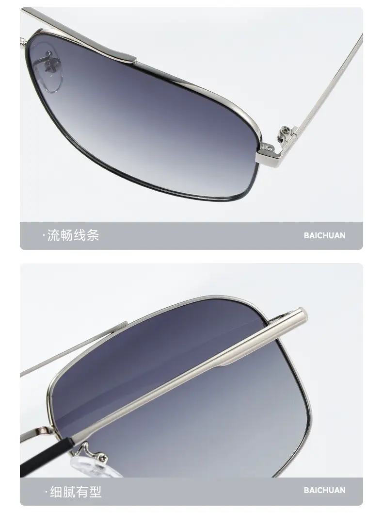 Men's Anti-UV Polarized Sunglasses Oversized Frame — feature 4