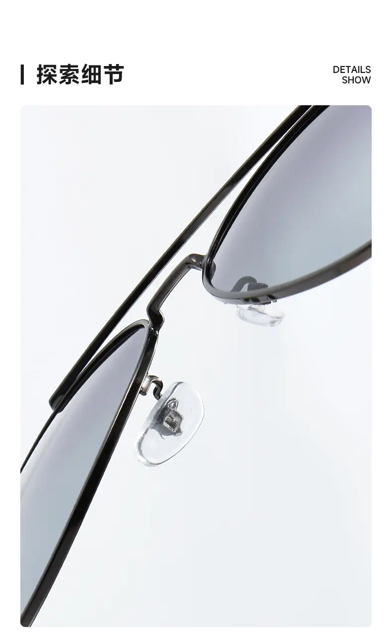 Men Polarized Sunglasses Anti-Glare Driving Double Beam — feature 3