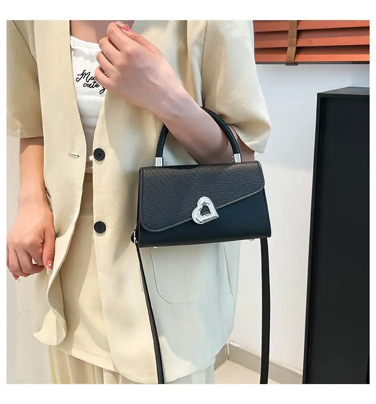 New Style Women's Beige Shoulder Bag with Crossbody Strap — feature 16