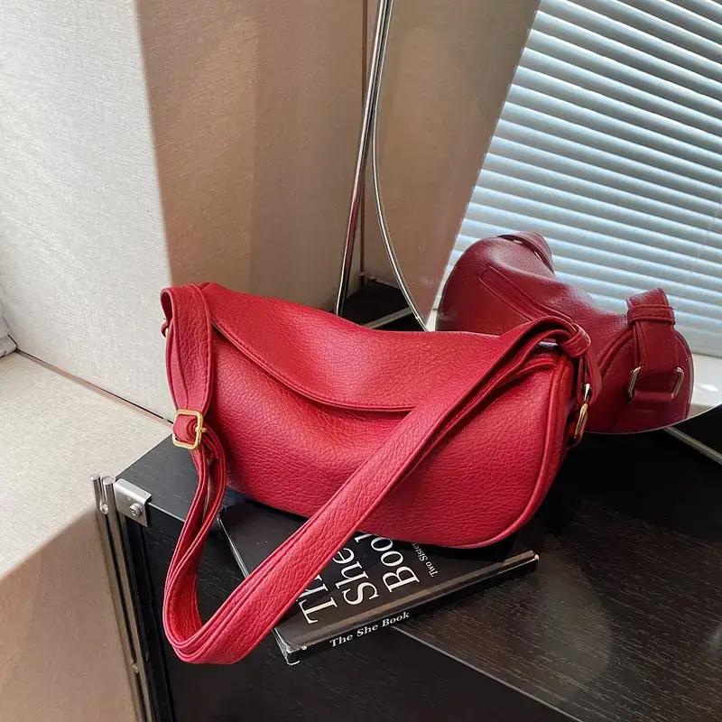 Trendy Red Crossbody Bag for Women 2025 - Image 3