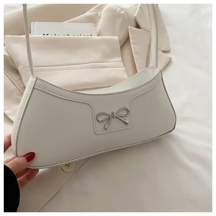 Red Bow Shoulder Bag for Women Commute Shopping — feature 10