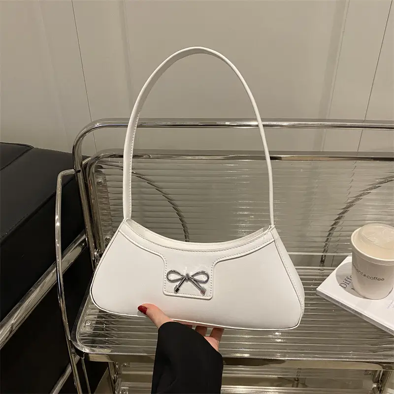 Red Bow Shoulder Bag for Women Commute Shopping — feature 12
