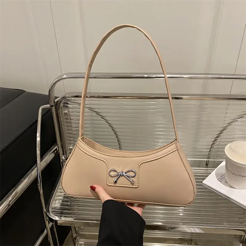Red Bow Shoulder Bag for Women Commute Shopping — feature 14