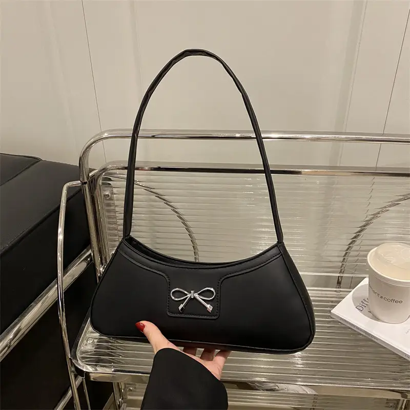 Red Bow Shoulder Bag for Women Commute Shopping — feature 15