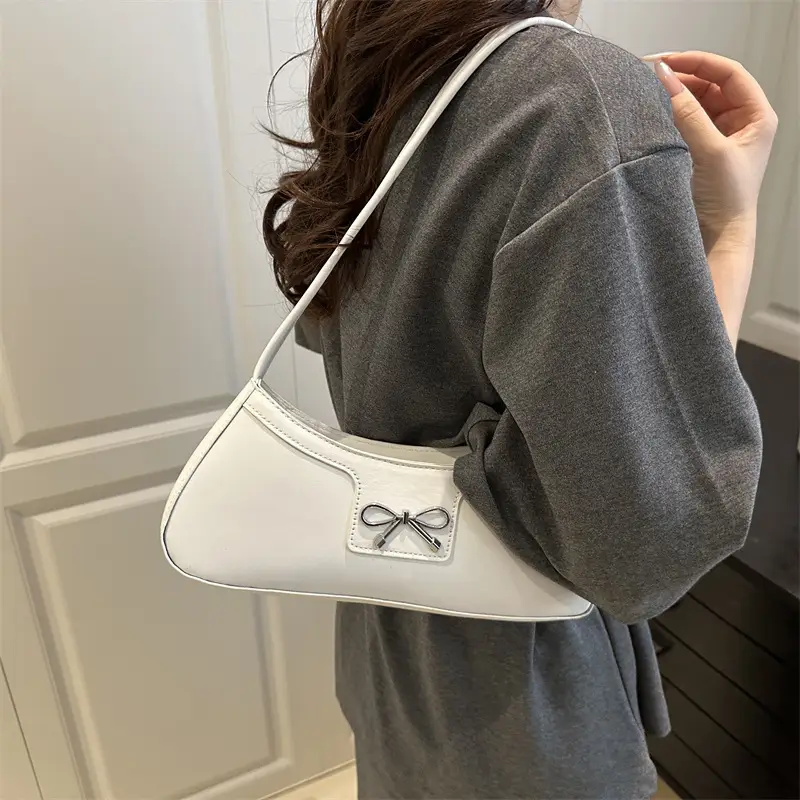 Red Bow Shoulder Bag for Women Commute Shopping — feature 22
