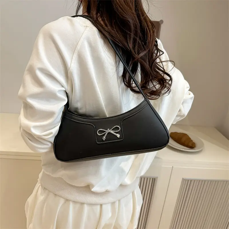 Red Bow Shoulder Bag for Women Commute Shopping — feature 28