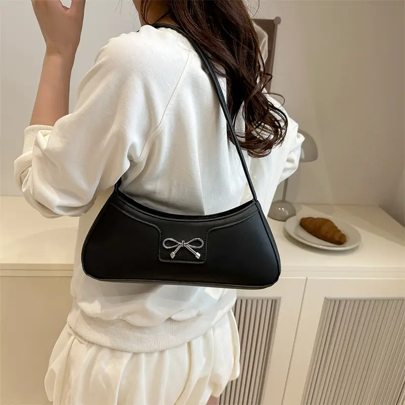 Red Bow Shoulder Bag for Women Commute Shopping — feature 29