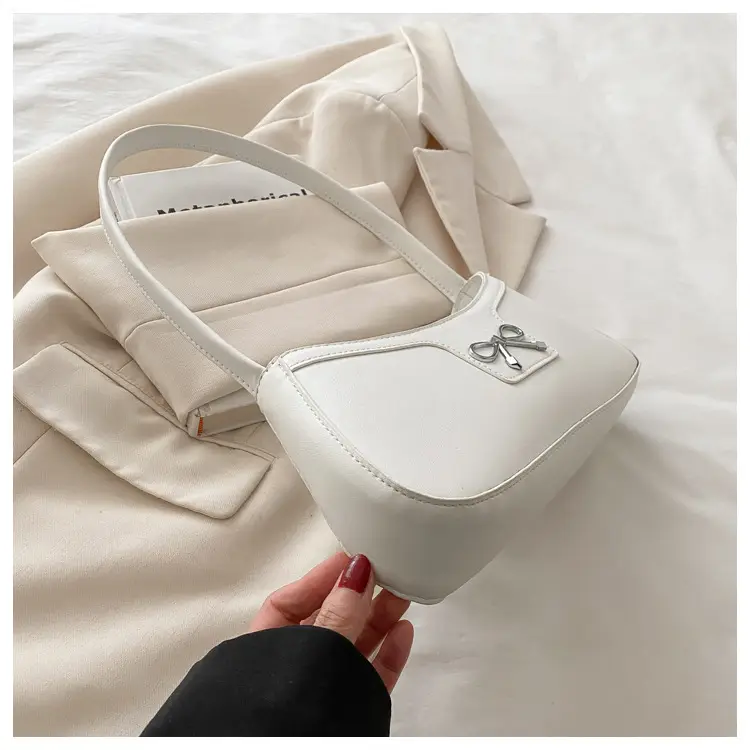 Red Bow Shoulder Bag for Women Commute Shopping — feature 8