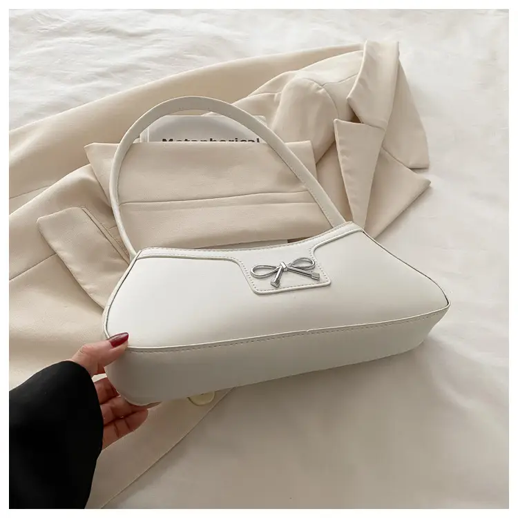 Red Bow Shoulder Bag for Women Commute Shopping — feature 9