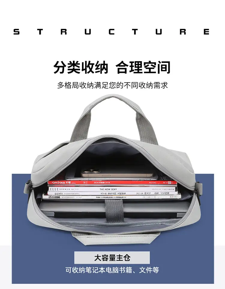 2025 Casual 15.6" Business Travel Shoulder Bag ā feature 10