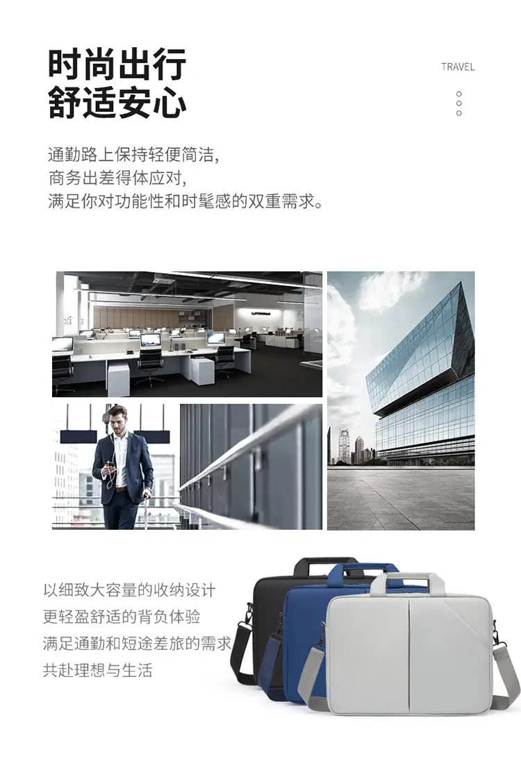 2025 Casual 15.6" Business Travel Shoulder Bag ā feature 2