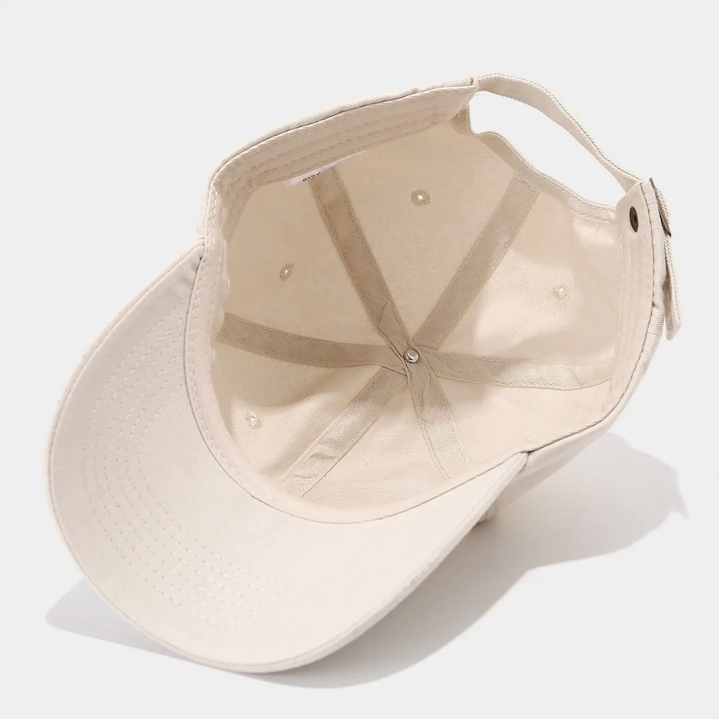 Vintage Boston Embroidered Baseball Cap Navy — feature 13