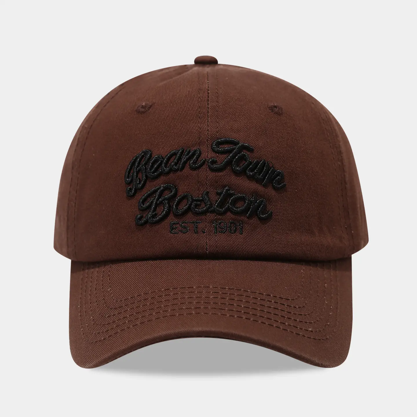 Vintage Boston Embroidered Baseball Cap Navy