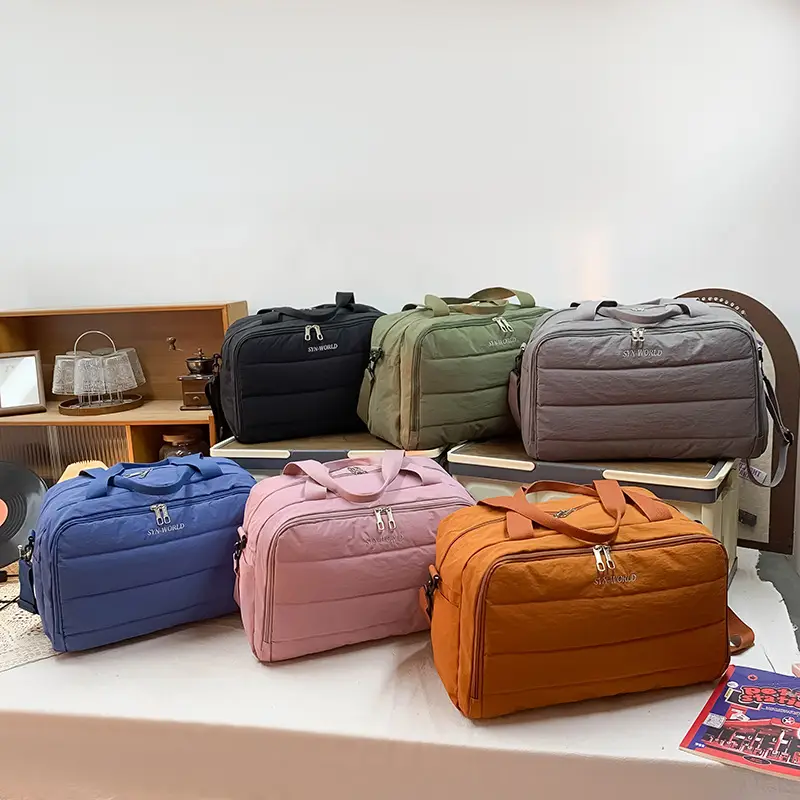 Blue Waterproof Shoulder Crossbody Bag for Travel & Business - Image 8