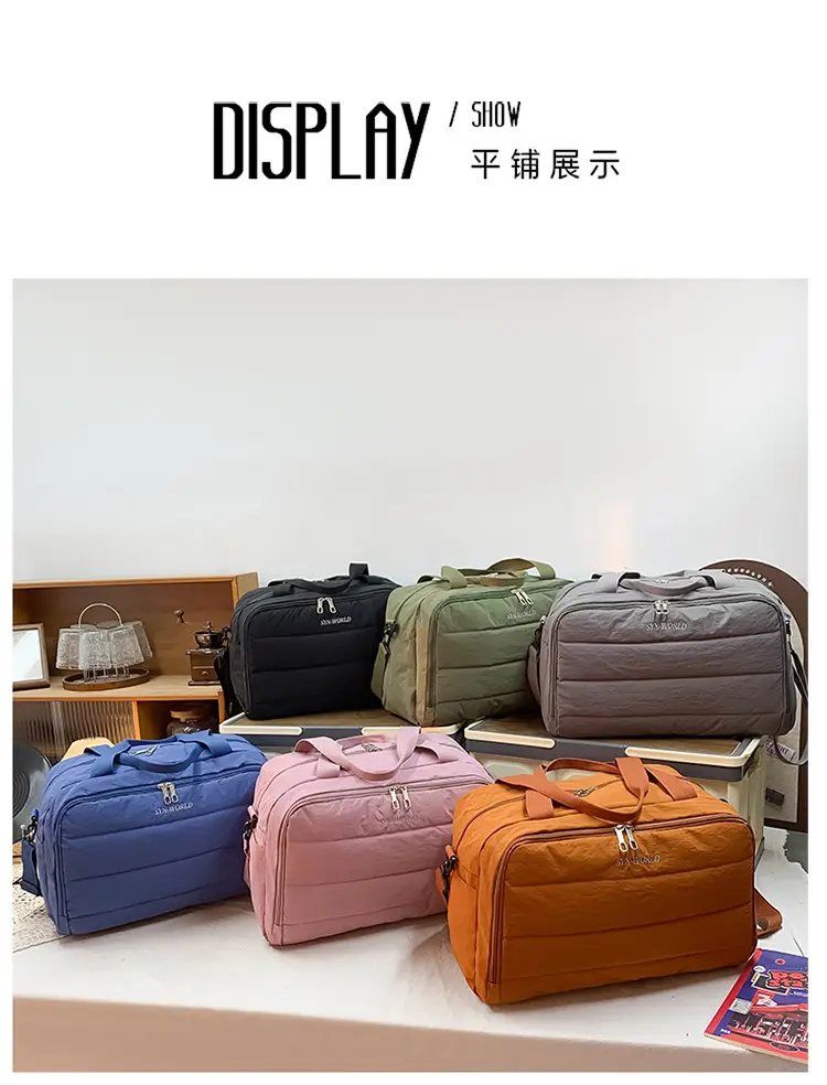 Blue Waterproof Shoulder Crossbody Bag for Travel & Business — feature 13