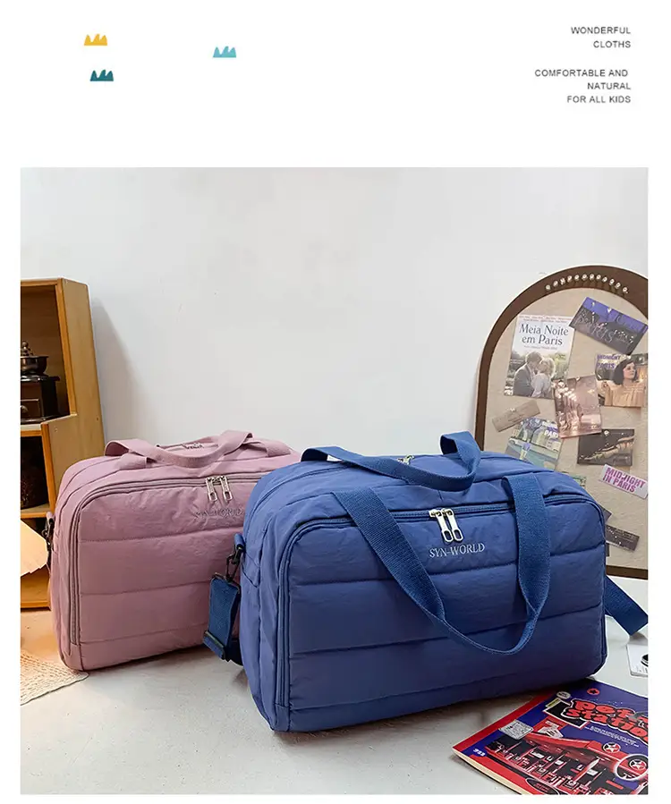Blue Waterproof Shoulder Crossbody Bag for Travel & Business — feature 15