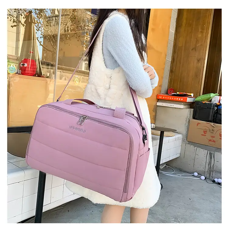 Blue Waterproof Shoulder Crossbody Bag for Travel & Business — feature 6
