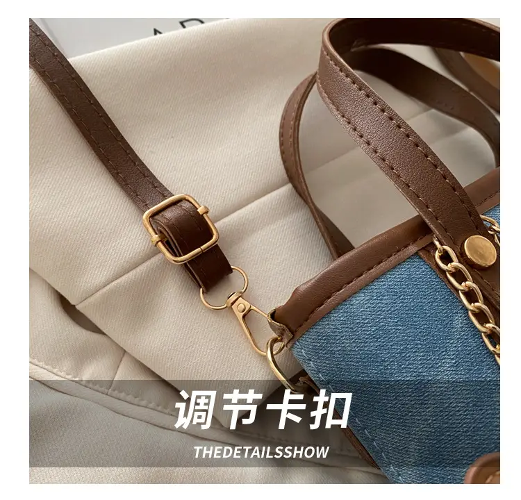 Women's Niche Bucket Bag Autumn Winter High-End Leather — feature 5