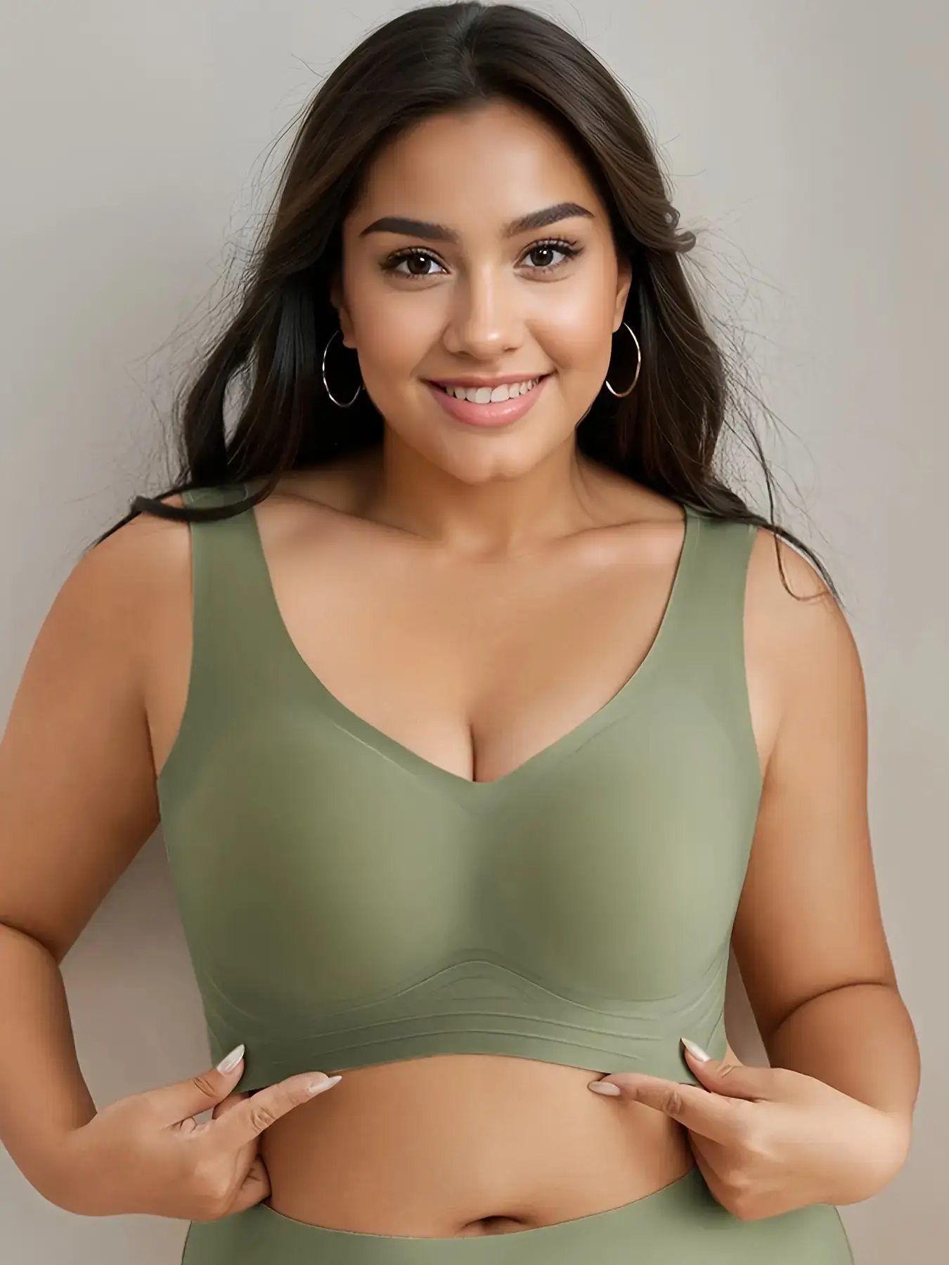 Plus Size High Stretch Sports Bra for Women