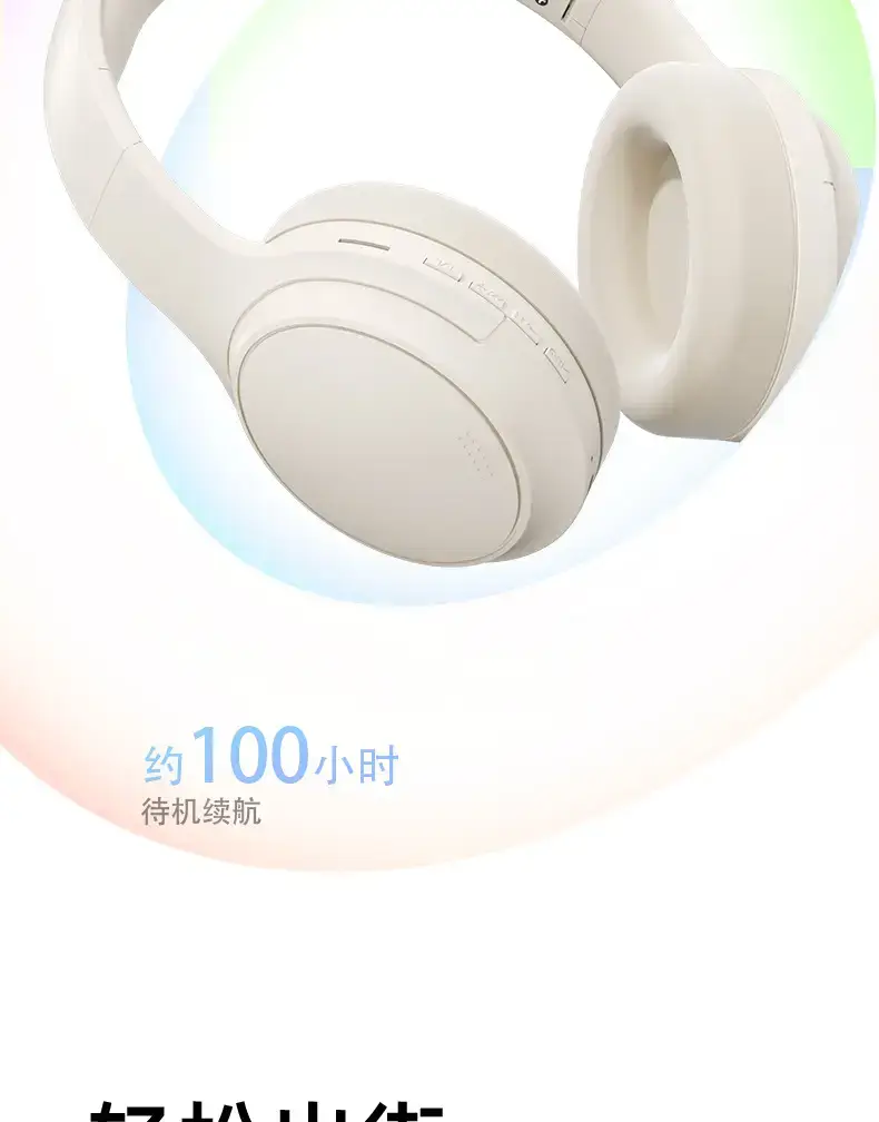 2026 White Over-Ear Wireless Headphones with Hifi Sound β feature 13