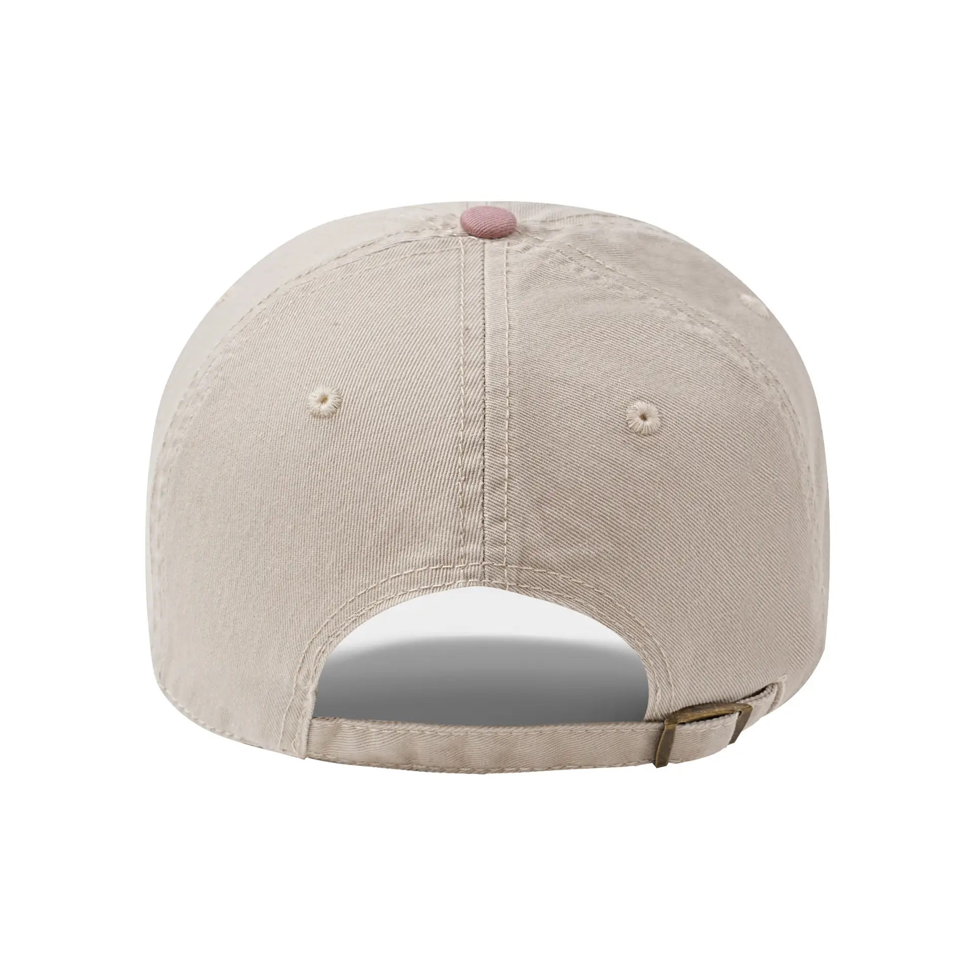 Men's Color-Blocked Washed Cotton Baseball Cap - Image 13