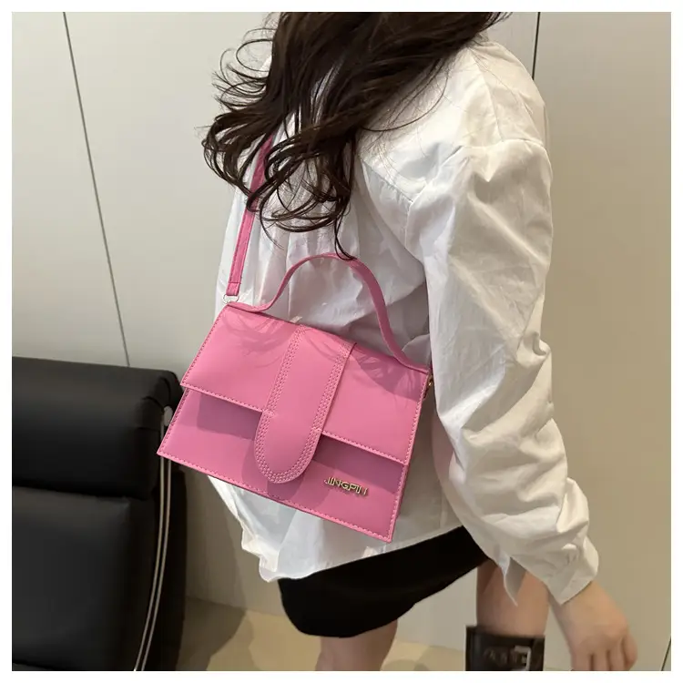 Pink Leather Crossbody Bag for Women — feature 16