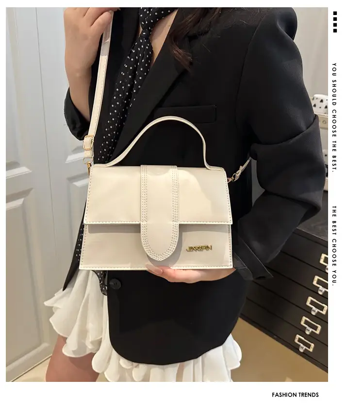 Pink Leather Crossbody Bag for Women — feature 2