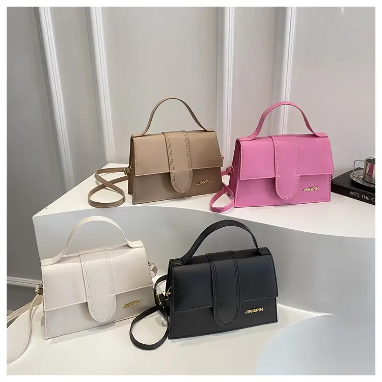 Pink Leather Crossbody Bag for Women — feature 24