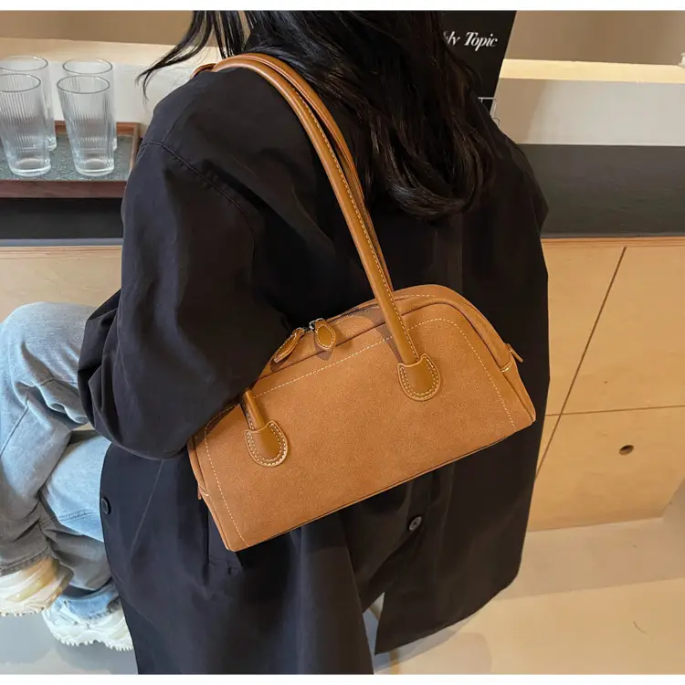 Retro Brown Armpit Bag for Women 2025 — feature 19