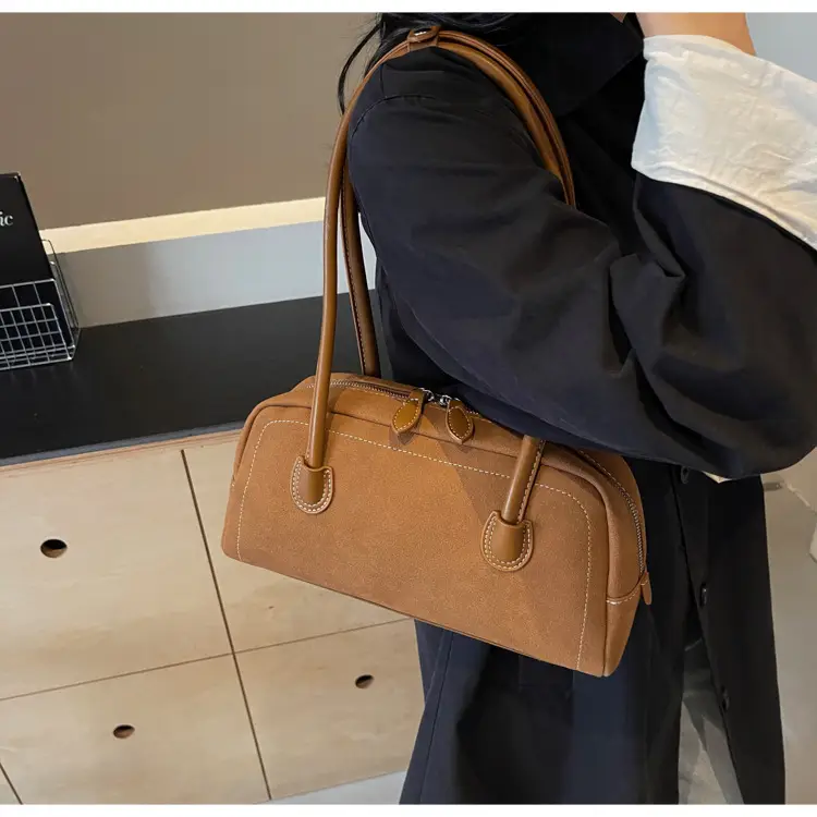 Retro Brown Armpit Bag for Women 2025 — feature 23