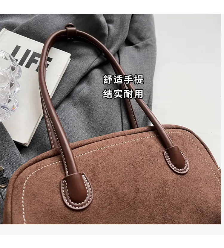 Retro Brown Armpit Bag for Women 2025 — feature 7