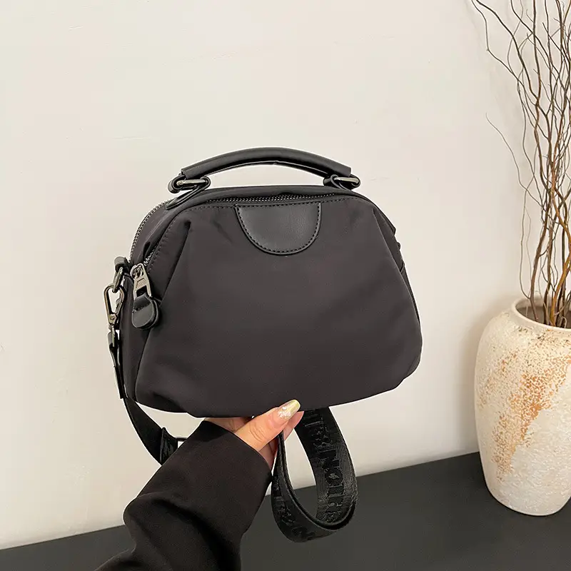 Women Crossbody Bag Light Brown Oxford Cloth 2025 - Image 7