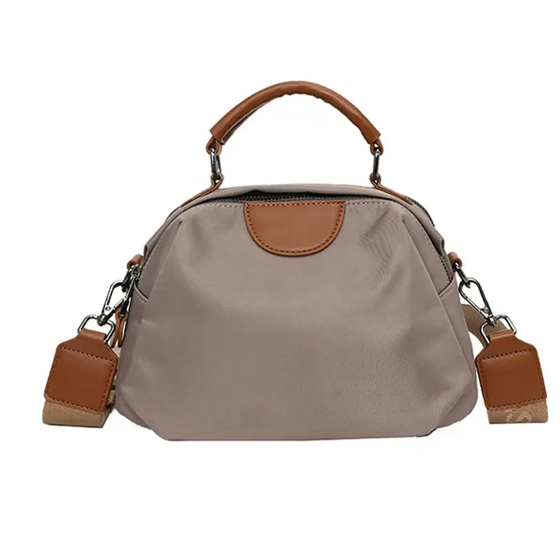 Women Crossbody Bag Light Brown Oxford Cloth 2025 - Image 8
